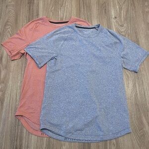 Lot of 2 Lululemon Drysense Red Blue Small